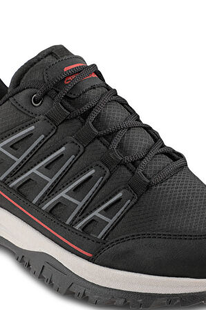 Slazenger KIERA I Sneaker Kadın Ayakkabı Siyah / Kırmızı
