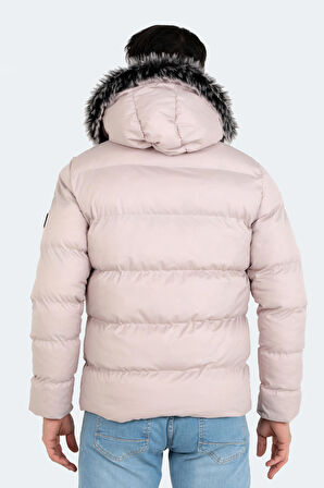 Slazenger NORTHEM Erkek  Taş Gri Mont & Kaban