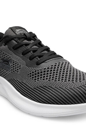 Slazenger ADWOA Sneaker Erkek Ayakkabı Siyah / Koyu Gri