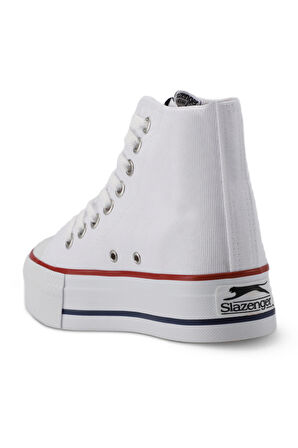Slazenger SUPER HIGH I Sneaker Kadın Ayakkabı Beyaz