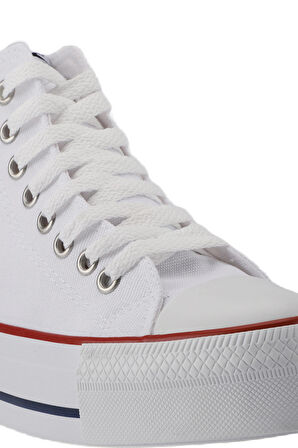 Slazenger SUPER HIGH I Sneaker Kadın Ayakkabı Beyaz