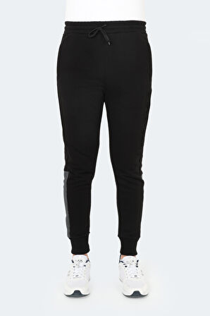 Slazenger PHILO Erkek Cepli Siyah Eşofman Altı