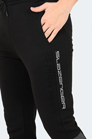 Slazenger PHILO Erkek Cepli Siyah Eşofman Altı