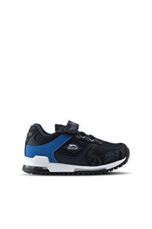 Slazenger EDMOND KTN Sneaker Erkek Çocuk Ayakkabı Lacivert Kamuflaj