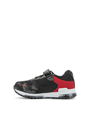 Slazenger EDMOND KTN Sneaker Erkek Çocuk Ayakkabı Siyah Kamuflaj