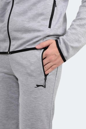 Slazenger ORKA IN Erkek  Gri Eşofman Takımı