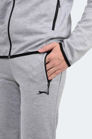 Slazenger ORKA IN Erkek  Gri Eşofman Takımı