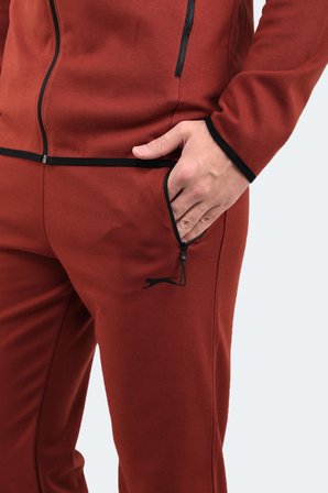Slazenger ORKA IN Erkek  Kiremit Eşofman Takımı