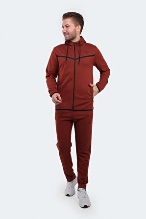 Slazenger ORKA IN Erkek  Kiremit Eşofman Takımı