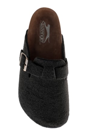 Slazenger LEO Keçe Erkek Ev Terliği Siyah