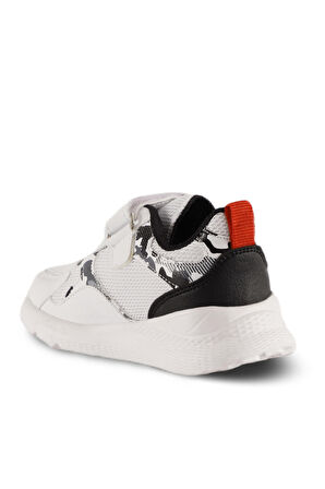 Slazenger KASHI KTN Çocuk Cırt Cırtlı Beyaz Sneaker