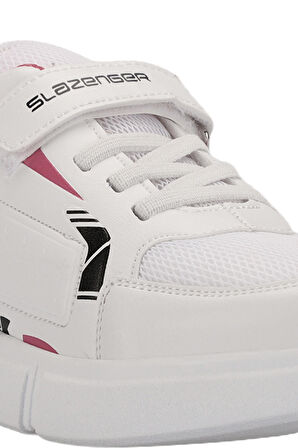 Slazenger KEPA Sneaker Kız Çocuk Ayakkabı Beyaz / Fuşya