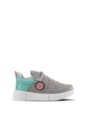 Slazenger KAVITHA KTN Sneaker Unisex Çocuk Ayakkabı Gri / Pembe