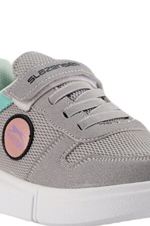 Slazenger KAVITHA KTN Sneaker Unisex Çocuk Ayakkabı Gri / Pembe