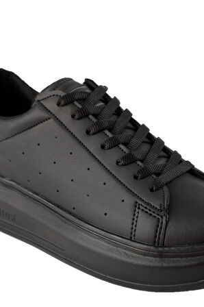 Slazenger ZARATHUSTRA I Kadın  Siyah / Siyah Günlük Spor Ayakkabısı