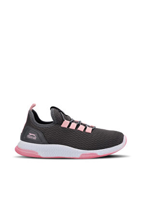 Slazenger ABENA I Sneaker Kız Çocuk Ayakkabı Koyu Gri / Pembe
