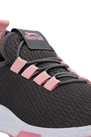 Slazenger ABENA I Sneaker Kız Çocuk Ayakkabı Koyu Gri / Pembe