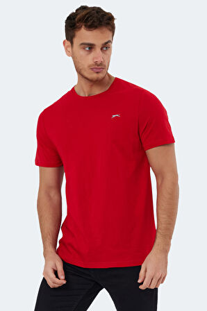 Slazenger ROSALVA Erkek T-Shirt Kırmızı