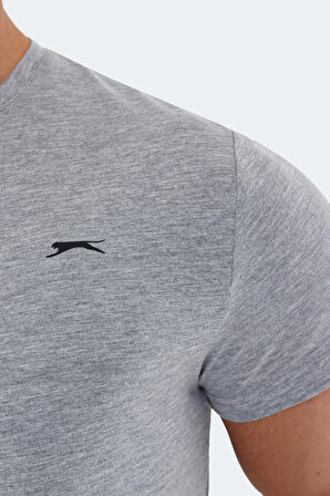 Slazenger ROSALVA Erkek  Gri Tişört