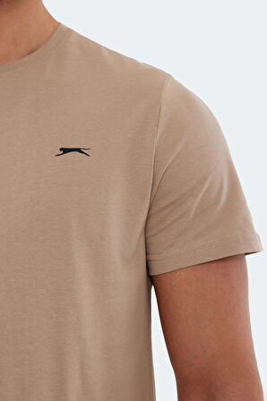 Slazenger ROSALVA Erkek T-Shirt Bej