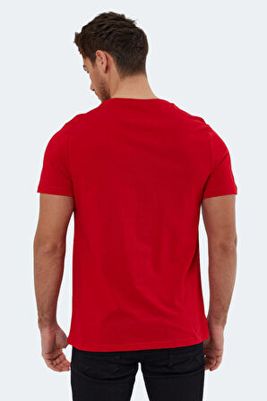 Slazenger RIVALDO Erkek T-Shirt Kırmızı