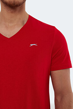 Slazenger RIVALDO Erkek T-Shirt Kırmızı