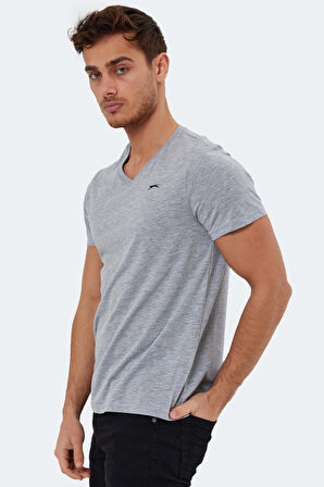 Slazenger RIVALDO Erkek T-Shirt Gri