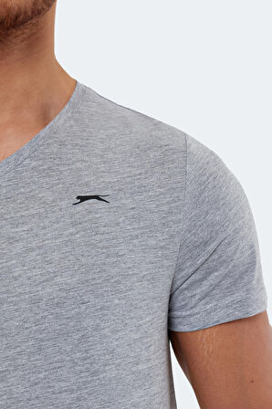 Slazenger RIVALDO Erkek T-Shirt Gri