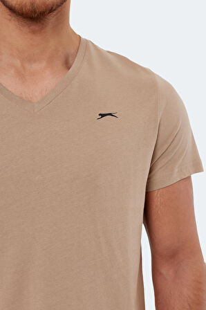 Slazenger RIVALDO Erkek T-Shirt Bej