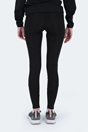 Slazenger PUNK IN Kadın  Siyah Tayt