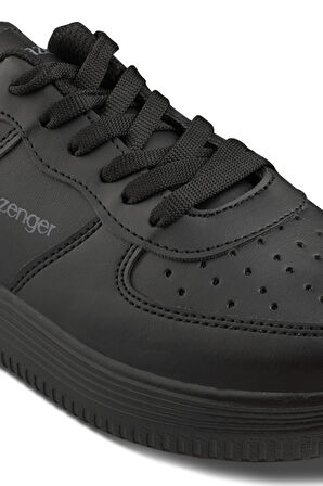 Slazenger EKUA Erkek  Siyah / Siyah Günlük Spor Ayakkabısı