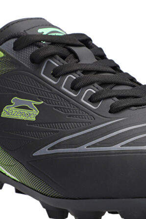 Slazenger DANGER I KR Erkek Halı Saha Siyah / Yeşil Futbol Ayakkabısı