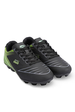 Slazenger DANGER I KR Futbol Erkek Krampon Ayakkabı Siyah / Yeşil