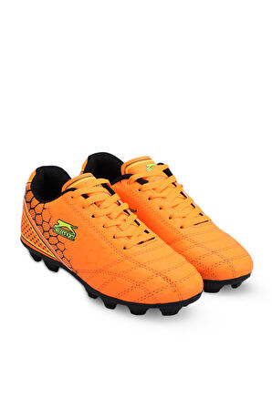 Slazenger DANGER I KRP Futbol Erkek Çocuk Krampon Ayakkabı Turuncu