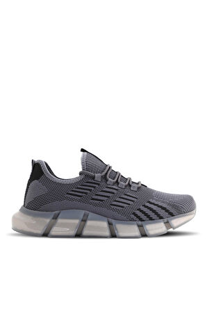 Slazenger ZANDER Sneaker Erkek Ayakkabı Koyu Gri / Siyah