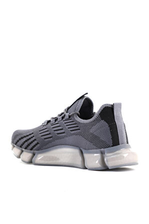 Slazenger ZANDER Sneaker Erkek Ayakkabı Koyu Gri / Siyah