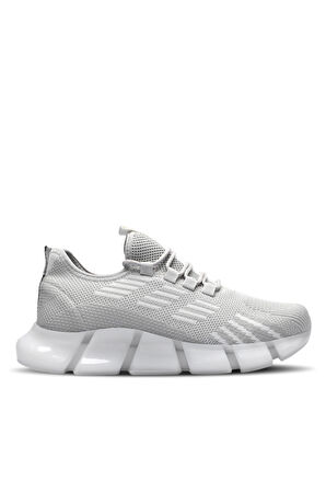 Slazenger ZANDER Sneaker Erkek Ayakkabı Gri / Beyaz