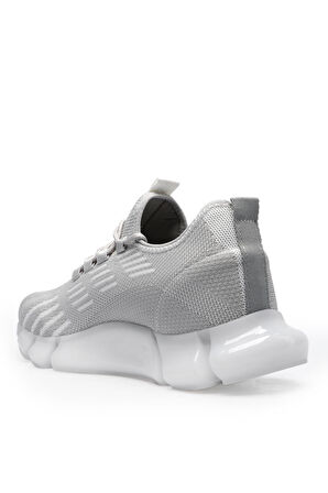 Slazenger ZANDER Sneaker Erkek Ayakkabı Gri / Beyaz
