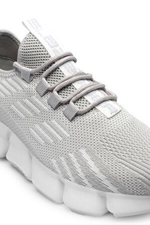 Slazenger ZANDER Sneaker Erkek Ayakkabı Gri / Beyaz