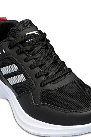 Slazenger ZAYN Sneaker Erkek Ayakkabı Siyah / Beyaz / Kırmızı