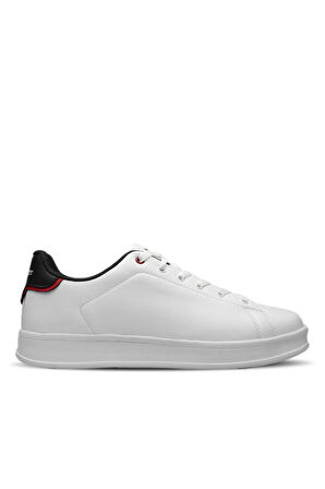 Slazenger ORFEO Sneaker Erkek Ayakkabı Beyaz / Kırmızı