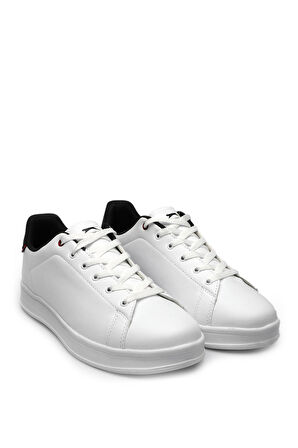 Slazenger ORFEO Sneaker Erkek Ayakkabı Beyaz / Kırmızı