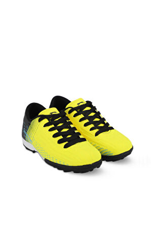 Slazenger SCORE I HS Futbol Erkek Çocuk Halı Saha Ayakkabı Neon Sarı / Siyah