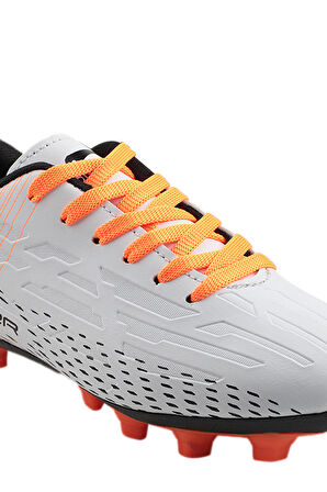 Slazenger SCORE I KRP Çocuk Halı Saha Beyaz / Turuncu Futbol Ayakkabısı