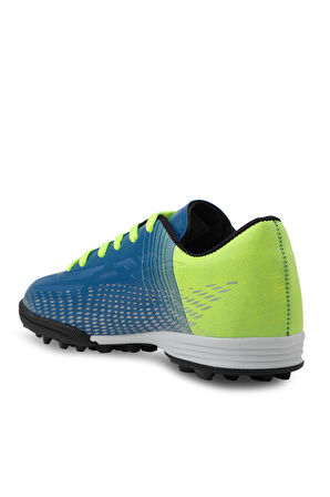 Slazenger SCORE I HS Erkek Halı Saha Mavi / Sarı Futbol Ayakkabısı