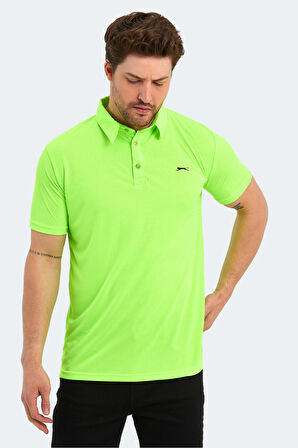 Slazenger SLOAN Erkek Kısa Kol T-Shirt Neon Yeşil