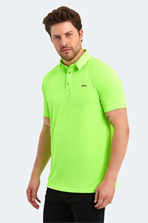 Slazenger SLOAN Erkek Kısa Kol T-Shirt Neon Yeşil