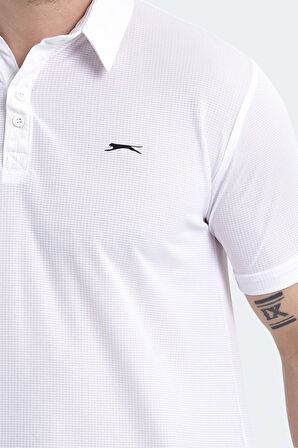 Slazenger SLOAN Erkek Kısa Kol T-Shirt Beyaz
