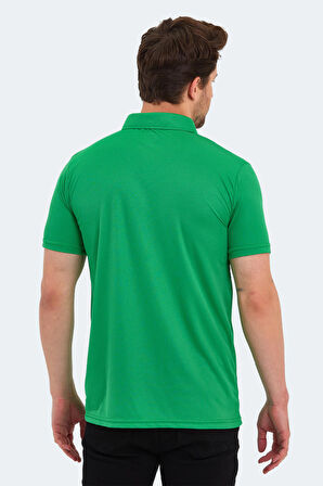 Slazenger SLOAN Erkek Polo Yaka Yeşil Tişört