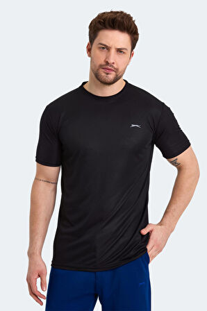 Slazenger SENATO Erkek T-Shirt Siyah